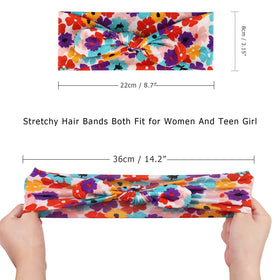 DRESHOW headband in bathroom mirror during skincare demonstrating practical hold