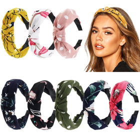 DRESHOW folded headbands in travel pouch ready for on-the-go use