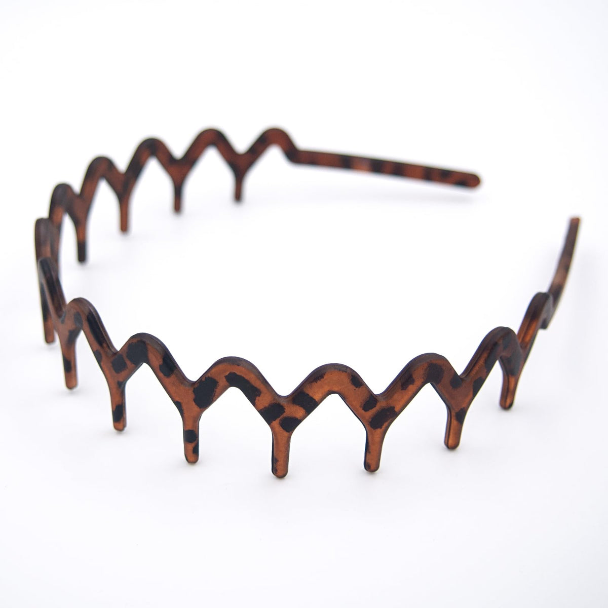 Dresyu close-up of zigzag comb teeth providing strong non-slip grip
