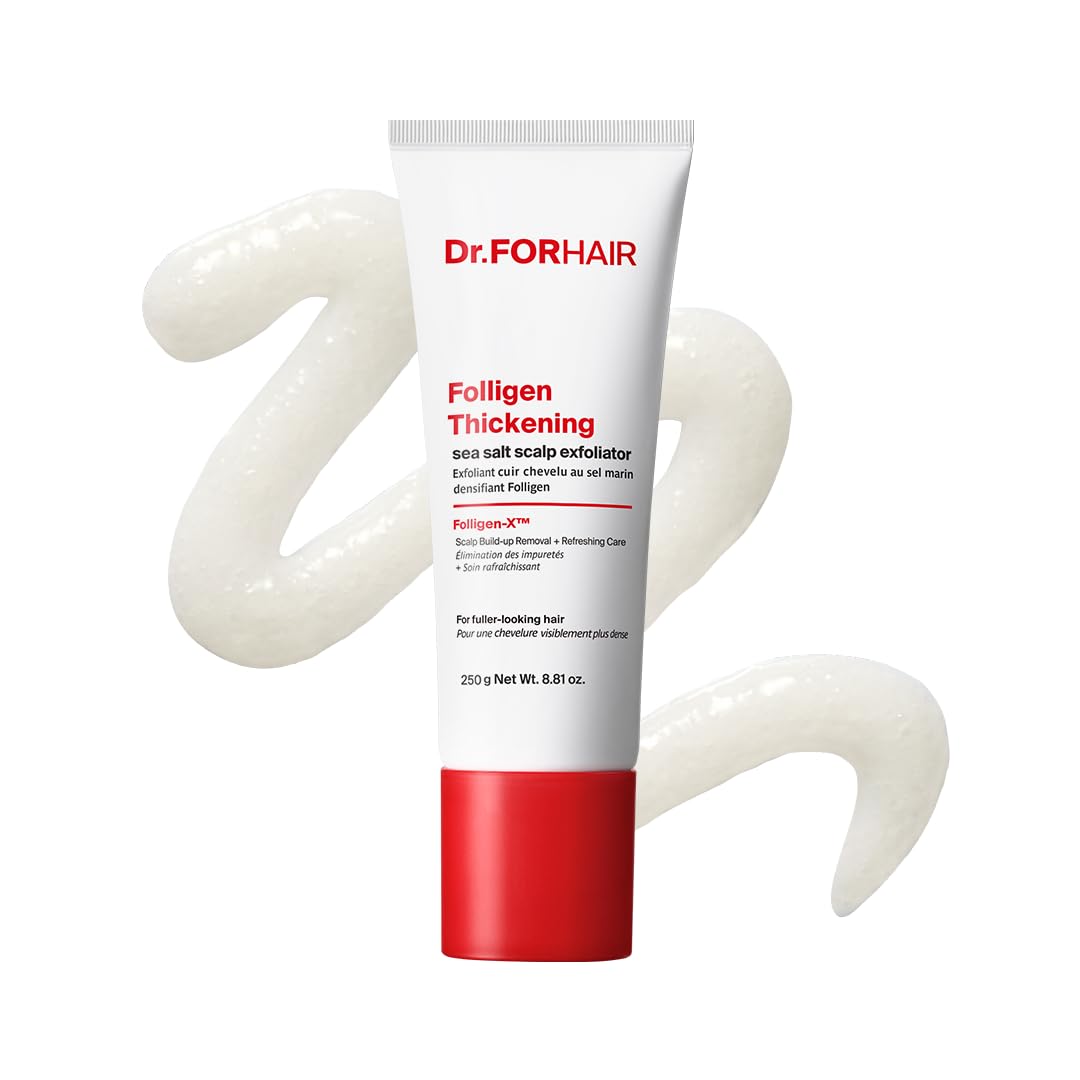 DR.FORHAIR front jar view showing product packaging and benefit of scalp detox