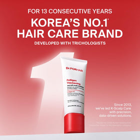DR.FORHAIR close-up texture of scrub showing sea salt exfoliating action