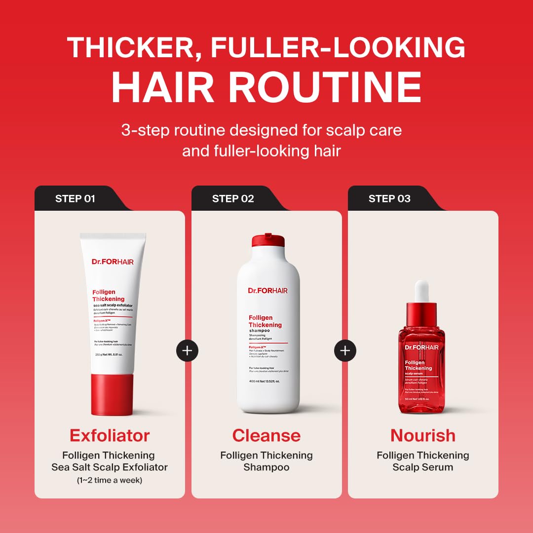Dr.FORHAIR with rosemary sprigs highlighting botanical support for stronger hair benefit