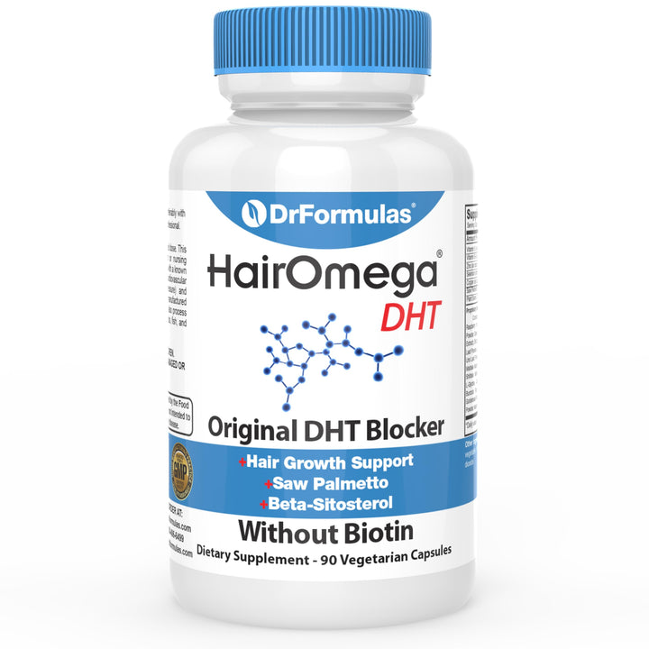 DrFormulas front packaging showing bottle and label with clear benefits