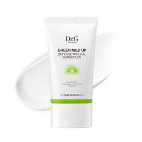 Dr.G front packaging showing SPF 50 and lightweight benefit