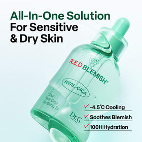 Dr.G texture close-up drop demonstrating light absorbent serum benefit