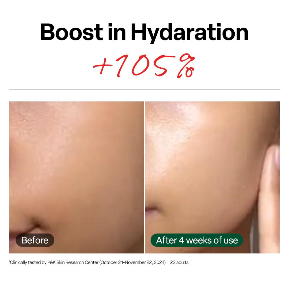 Dr.G applied to neck demonstrating extended coverage and hydration