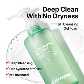 Dr.G pump dispensing gel demonstrating easy application and controlled use
