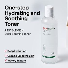 Dr. G close-up label emphasizing active ingredients and clarity