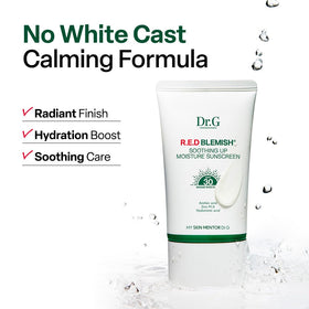 Dr.G texture close-up highlighting lightweight, non-greasy finish