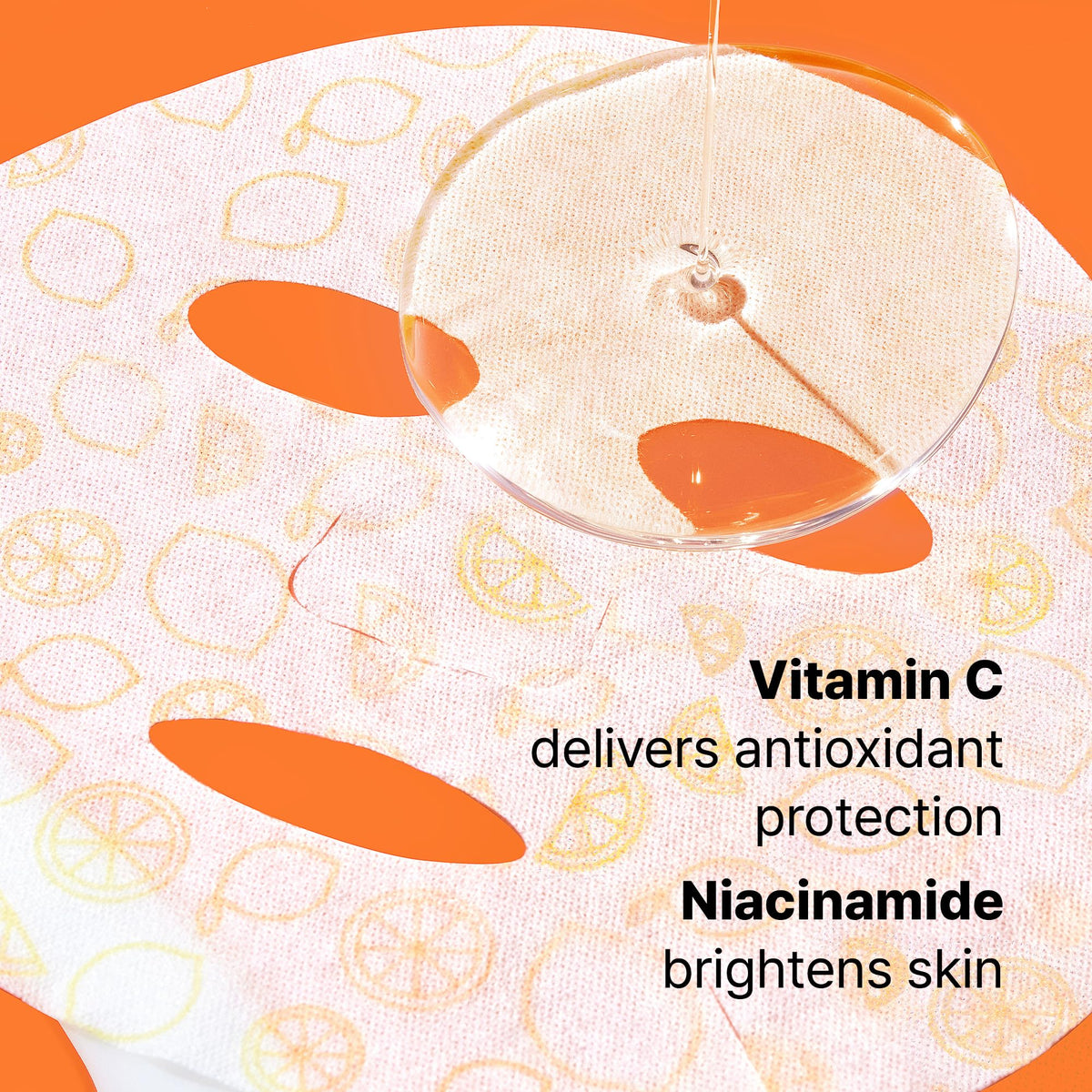 Dr.Jart+ ingredient label with Vitamin C and Niacinamide benefits listed