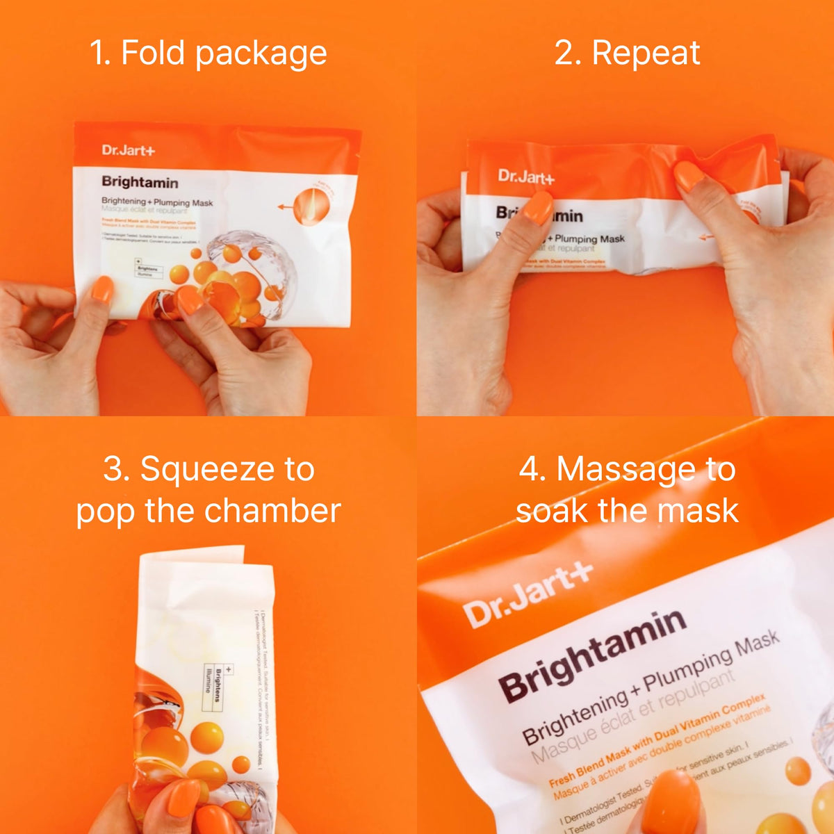 Dr.Jart+ travel pack next to passport for convenient on-the-go treatment