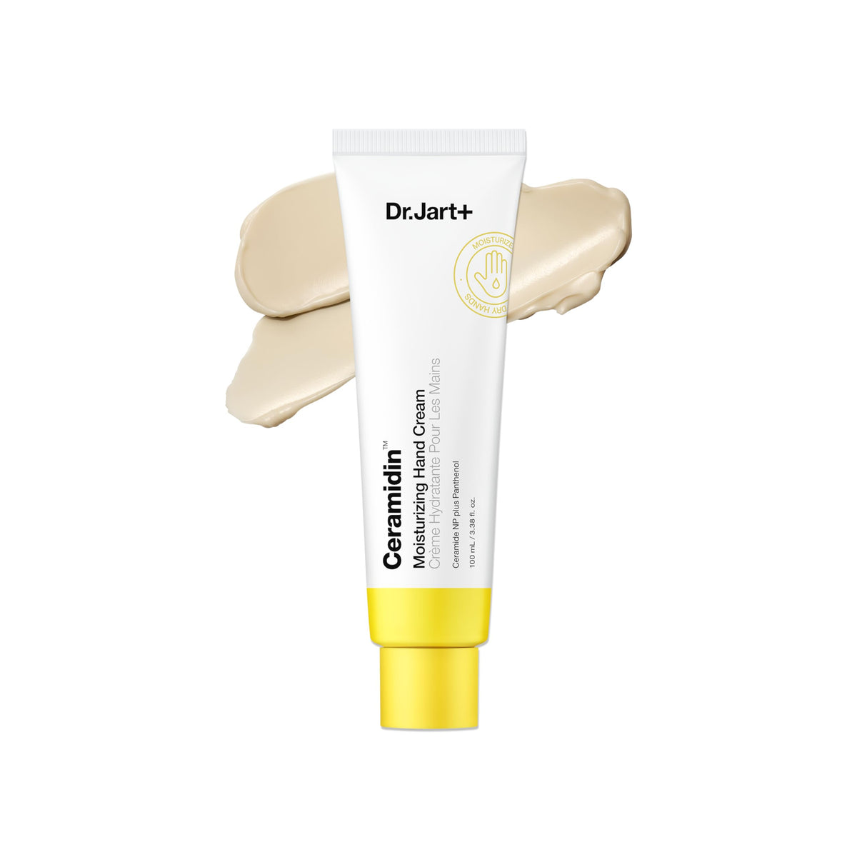 Dr.Jart+ front packaging showing clean label and product size benefits