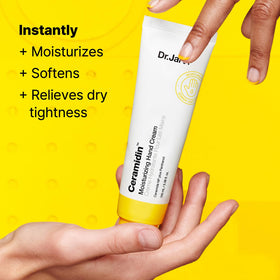 Dr.Jart+ cream texture close-up highlighting rich cushiony moisture