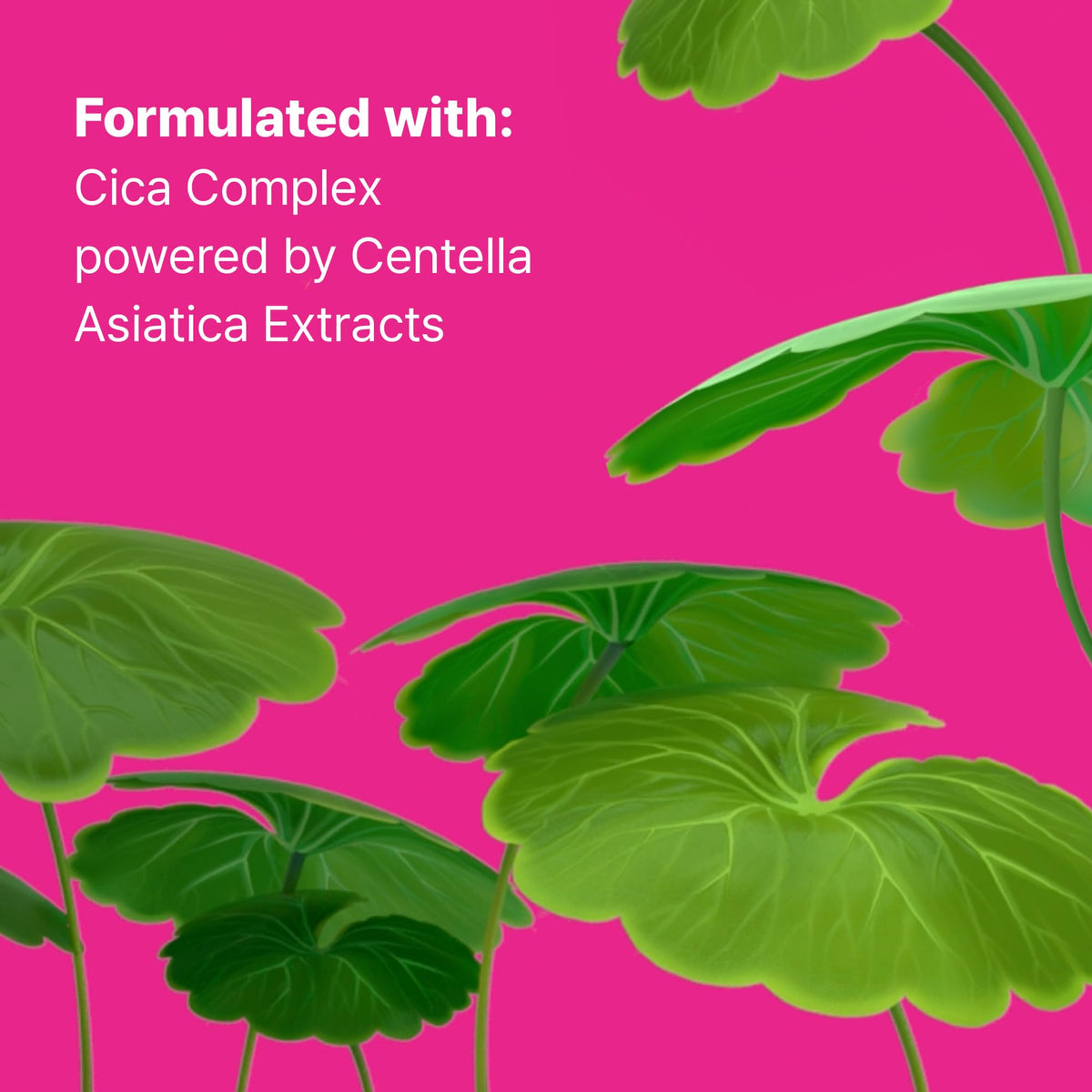 Dr.Jart+ Cicapair ingredient label highlighting Centella Asiatica calming benefits