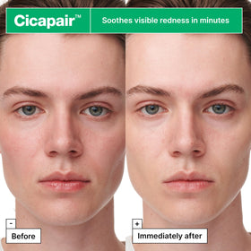 Dr.Jart+ mask worn on face illustrating instant cooling comfort