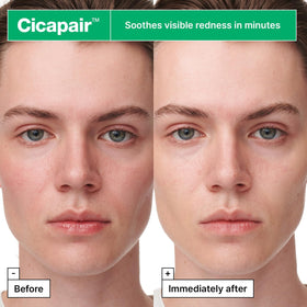 Dr.Jart+ sheet mask in use on a face demonstrating cooling comfort