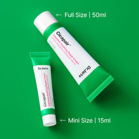 Dr.Jart+ used after a skin treatment showing comforting barrier-support benefit