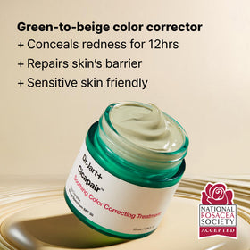 Dr.Jart+ pump dispensing cream highlighting hygienic use and controlled amount