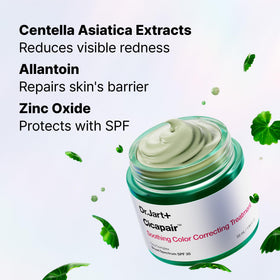 Dr.Jart+ label close-up showing SPF 30 protection and ingredient focus