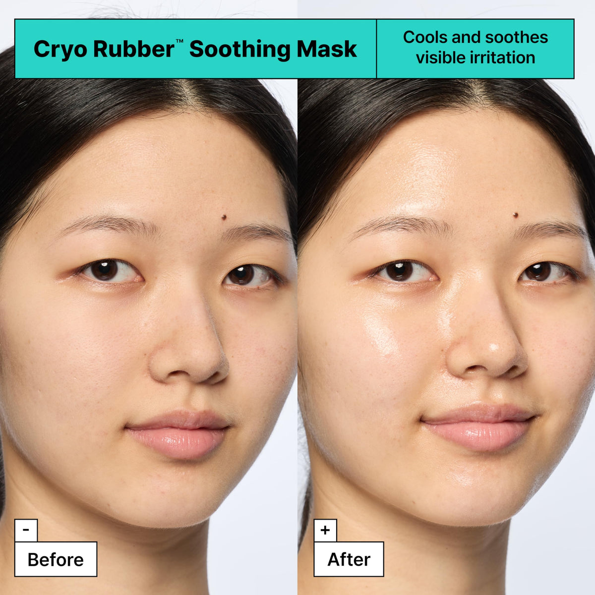 Dr.Jart+ rubber mask texture detail emphasizing cooling seal and fit