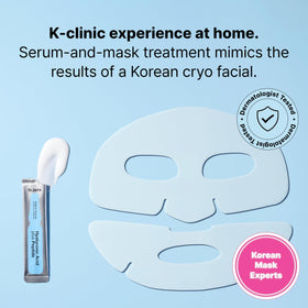 Dr.Jart+ ampoule opened with serum visible for concentrated hydration