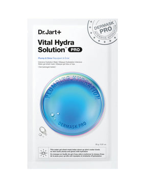 Dr.Jart+ front packaging shot showing travel-size glow mask benefit