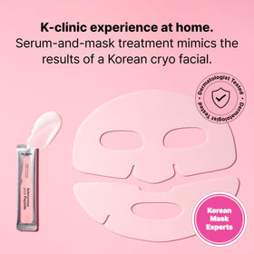 Dr.Jart+ ampoule bottle open with serum for deep firming