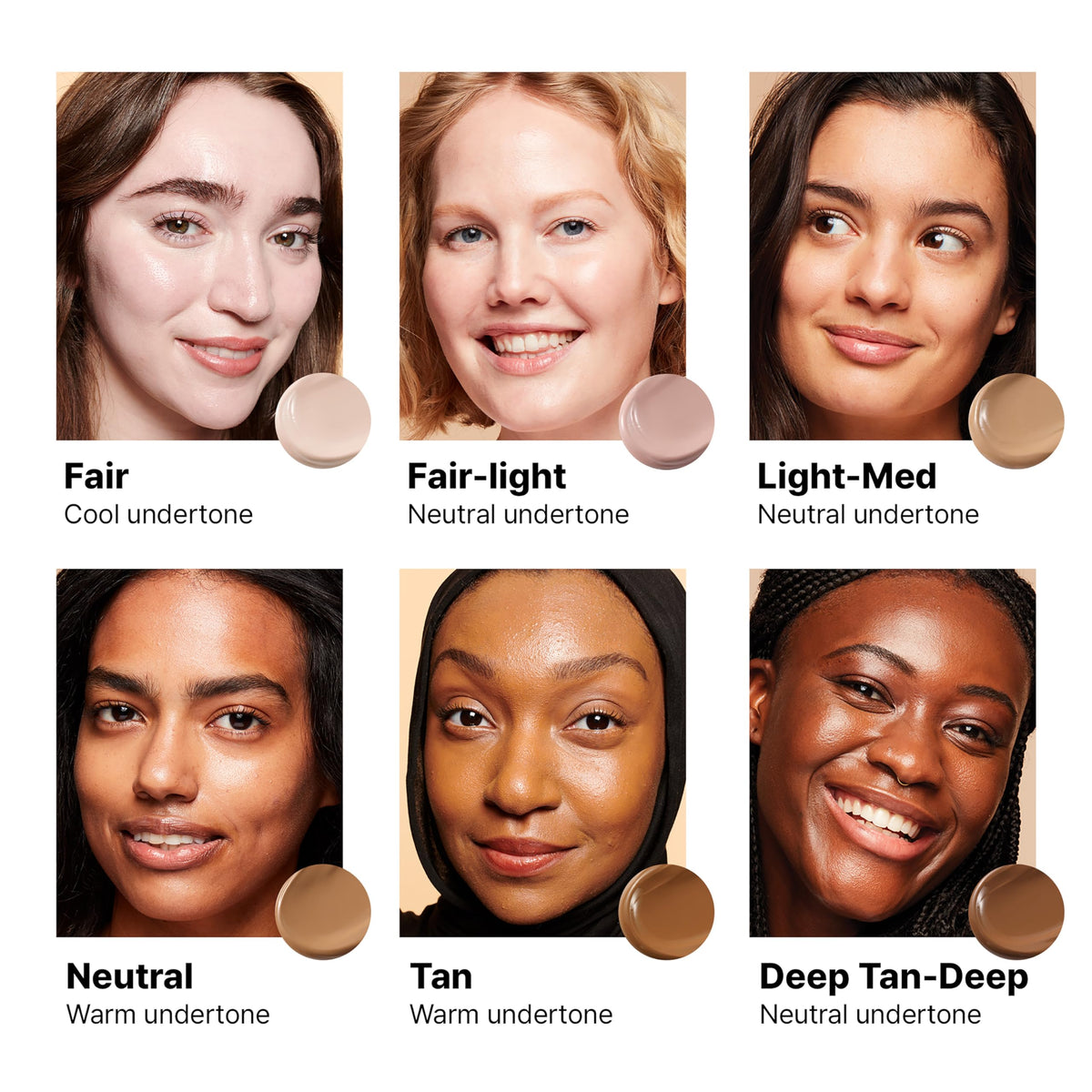 Dr.Jart+ applied with fingertips demonstrating blendable natural coverage