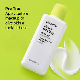 Dr.Jart+ label close-up highlighting SPF 50+ protection and product details