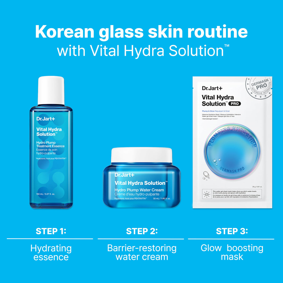 Dr.Jart+ masks styled as a gift with ribbon to inspire skincare gifting