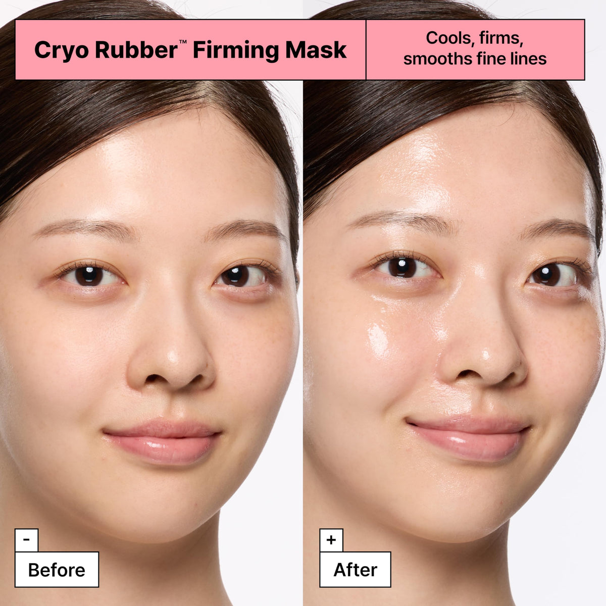 Dr.Jart+ rubber mask texture close-up illustrating cooling seal