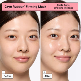Dr.Jart+ rubber mask texture close-up illustrating cooling seal