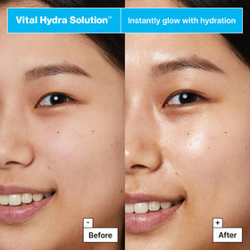Dr.Jart+ gel-serum close-up highlighting lightweight texture and absorption