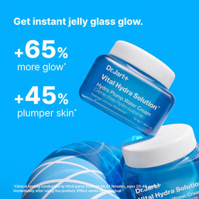 Dr.Jart+ ingredients label close-up showing hyaluronic acid and barrier-supporting actives