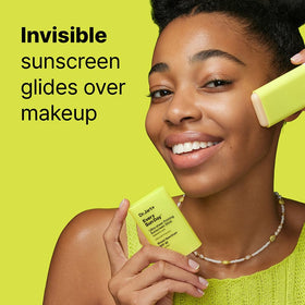 Dr.Jart+ application swatch on hand demonstrating lightweight coverage
