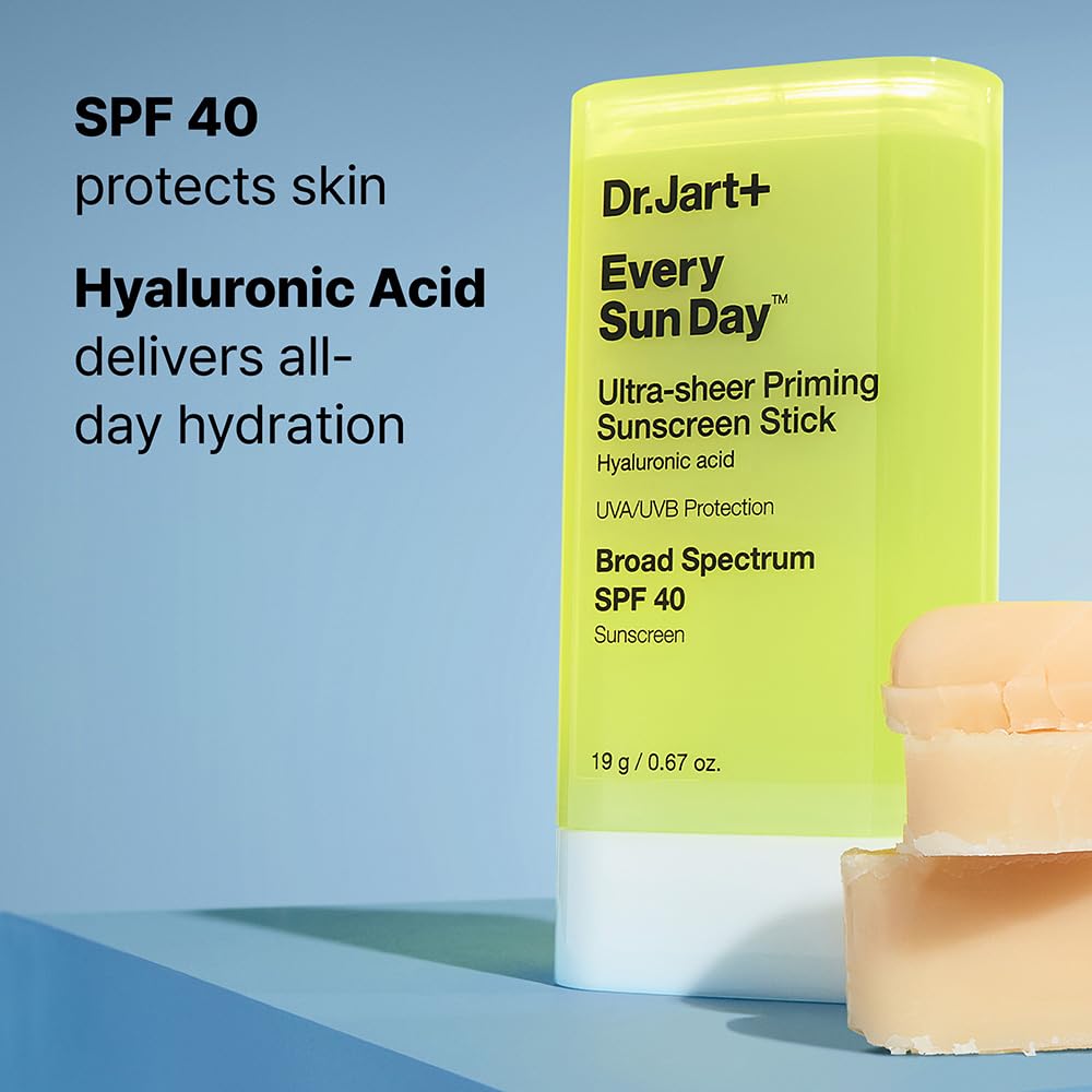 Dr.Jart+ being applied over makeup to reduce shine and blur pores