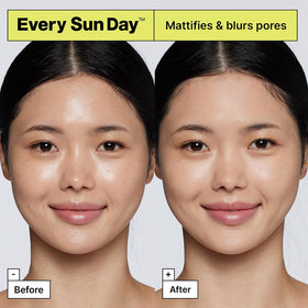Dr.Jart+ texture close-up showing powder-like matte finish benefit
