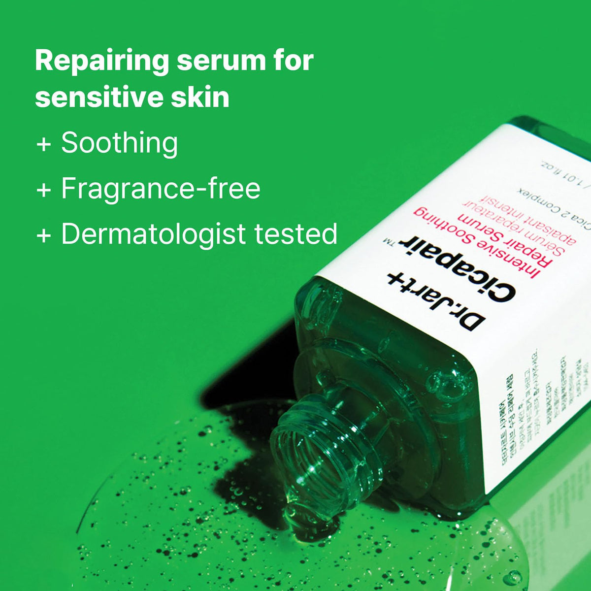 Dr.Jart+ pipette dispensing serum for precise, mess-free application