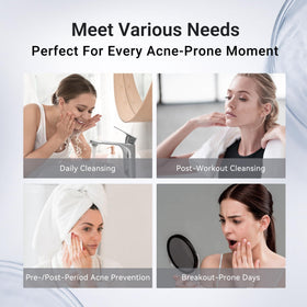 Dr.Leo in bathroom routine lifestyle image illustrating daily use