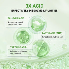 Dr.Leo mask rinsing with water illustrating gentle removal benefit