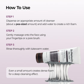 Dr.Melaxin before-and-after close-up showing pore improvement visibility
