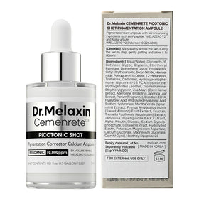 Dr.Melaxin conceptual before and after illustrating improved tone