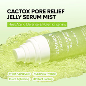 Dr.Melaxin close-up jelly texture highlighting lightweight hydration