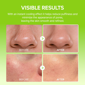 Dr.Melaxin t-zone spot treatment in use minimizing pore appearance benefit
