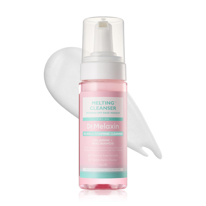Dr.Melaxin front packaging showing cleanser and benefits for quick identification