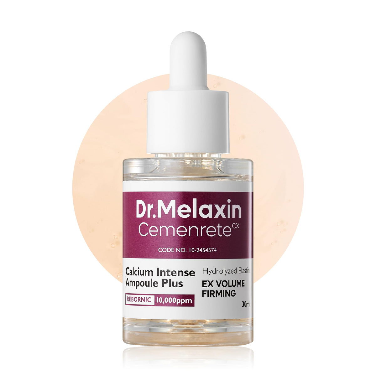 Dr.Melaxin ampoule front packaging showing clear label and bottle for easy identification