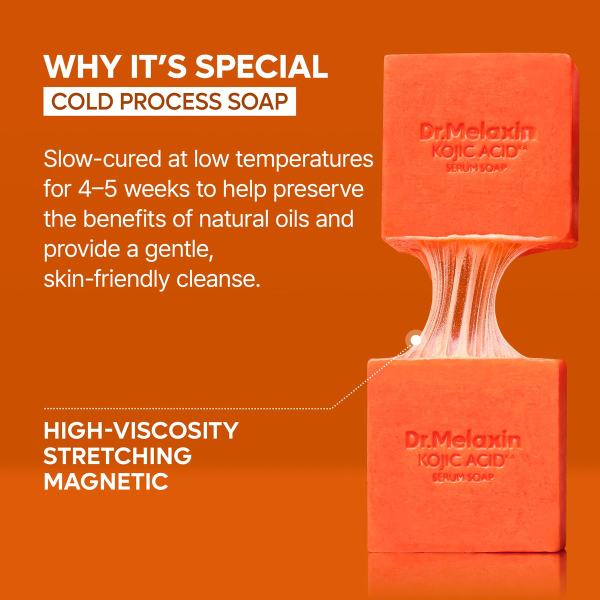 Dr.Melaxin ingredient label showing kojic acid and turmeric