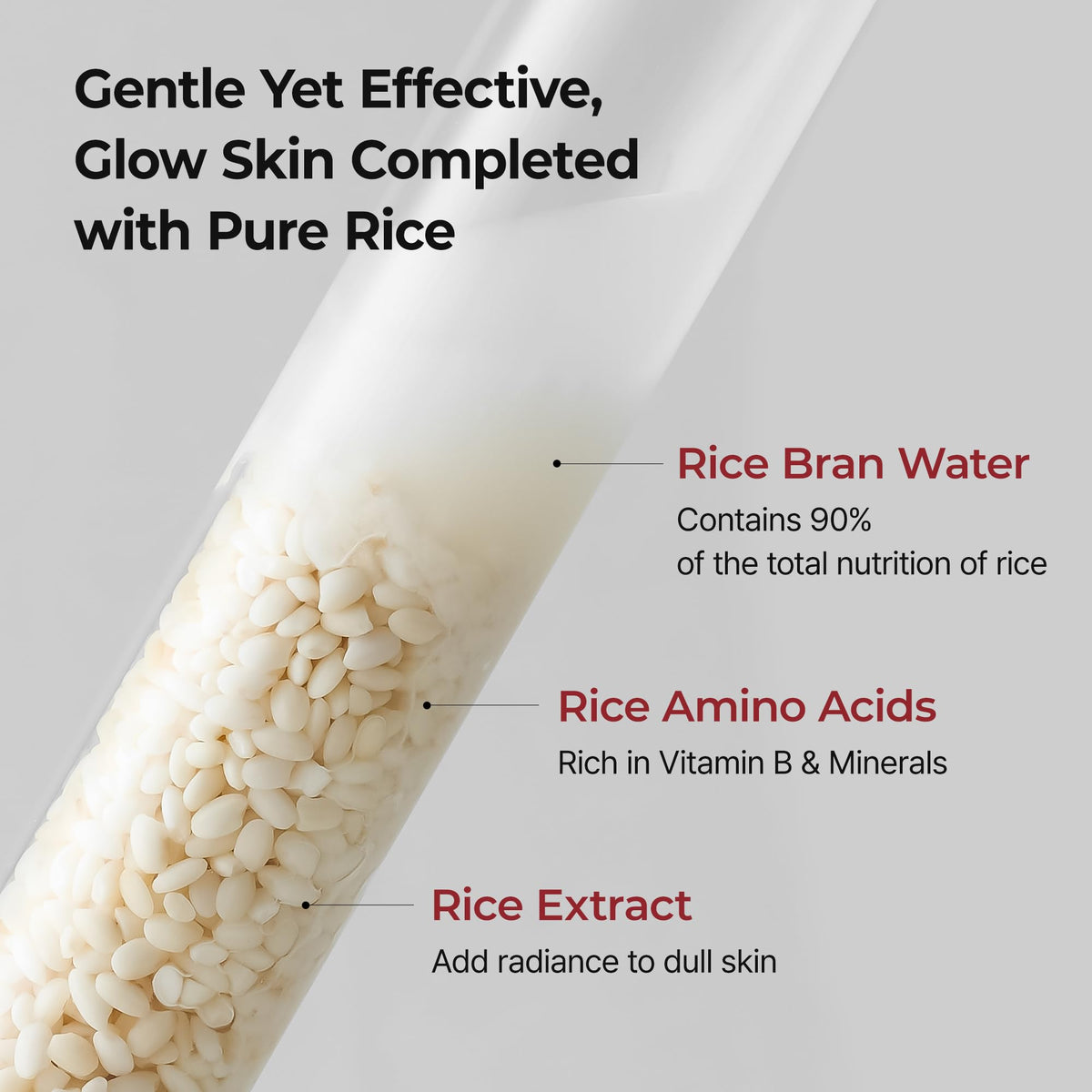Dr.Melaxin rice ferment bowl illustrating natural nutrient source