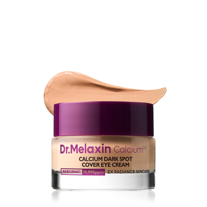 Dr.Melaxin jar front view showing product packaging and compact size for travel