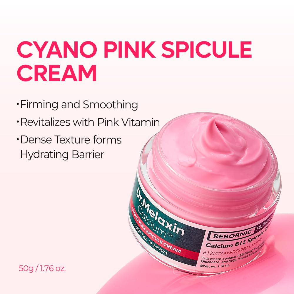Dr.Melaxin open jar cream swirl highlighting smooth texture benefit
